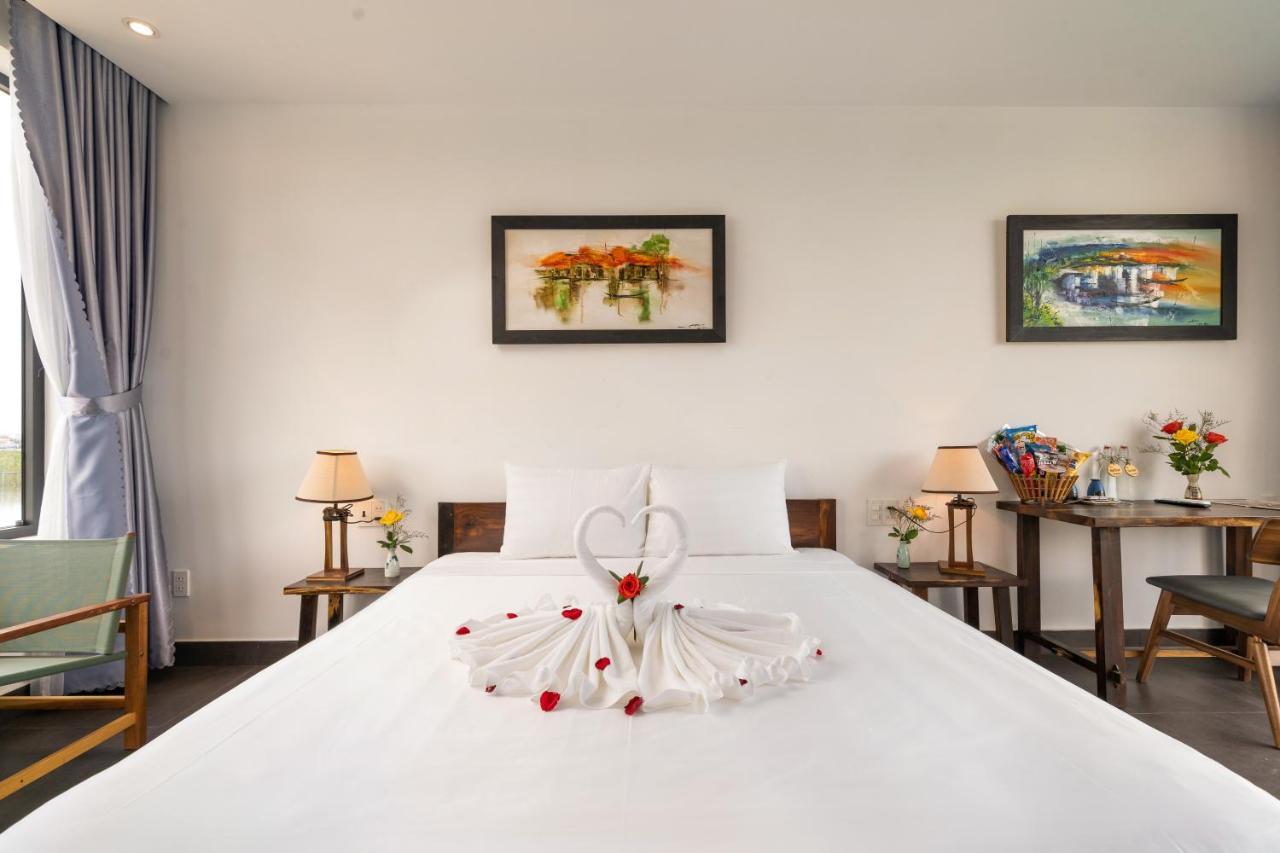 The Boathouse Riverside Homestay Hoi An Esterno foto
